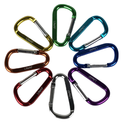 Mini Carabiners - 1.6 Strong Wire Gate Closure Ultralight - Order Now –  Hilltop Packs LLC
