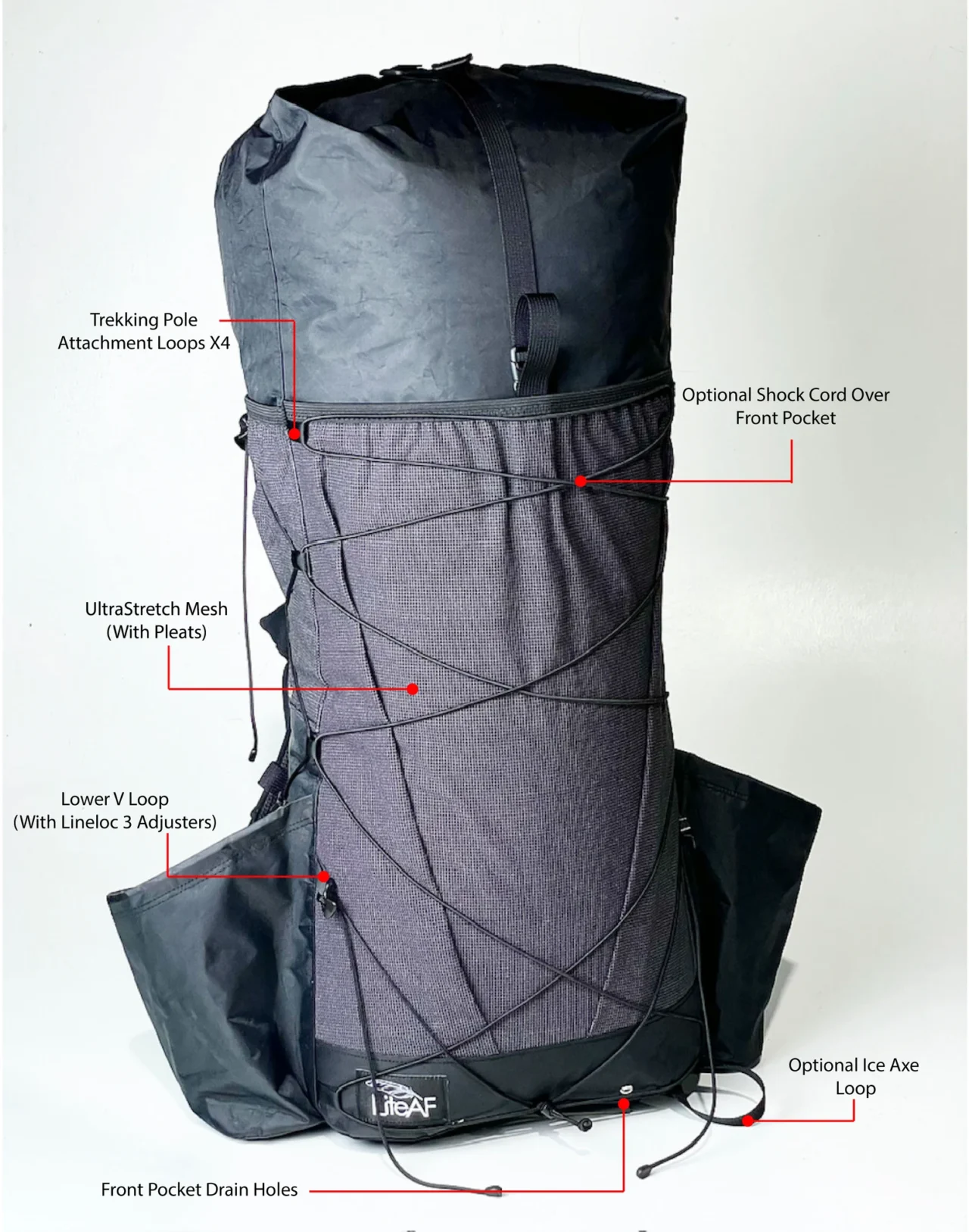 ECOPAK™ 46L Curve Full Suspension Custom Backpack