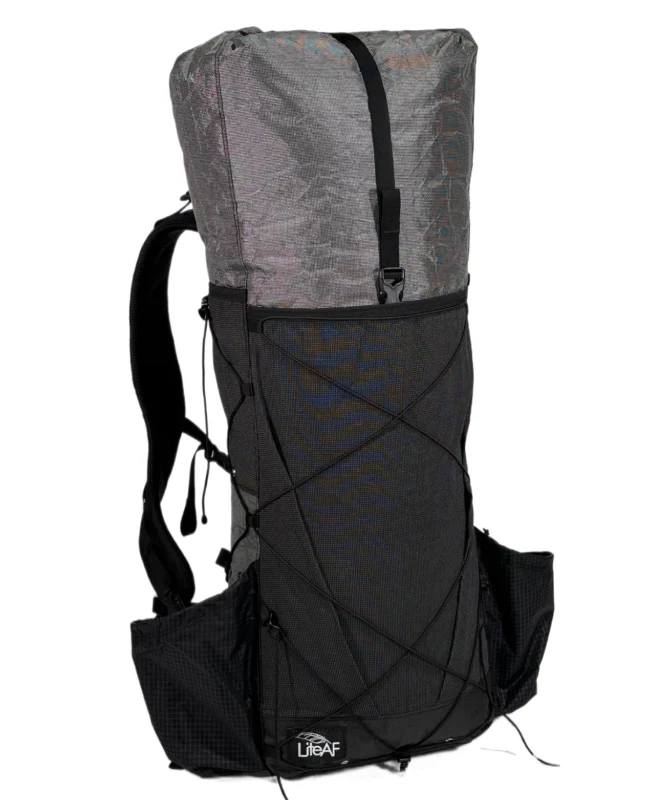 LiteAF UltraWeave™ 40L Curve Frameless Custom Ultralight Backpack